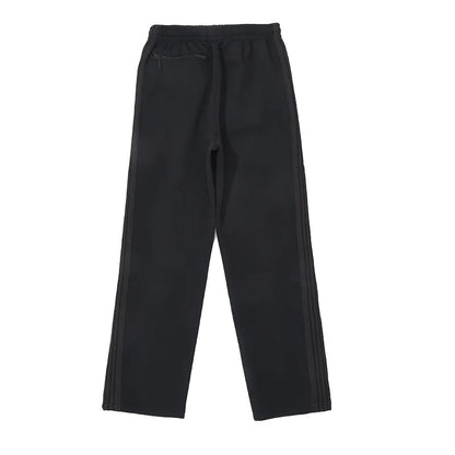 blue pattern embroidery casual motion pants men woman fashion street side edge weaving straight cylinder trousers unique default style 4549