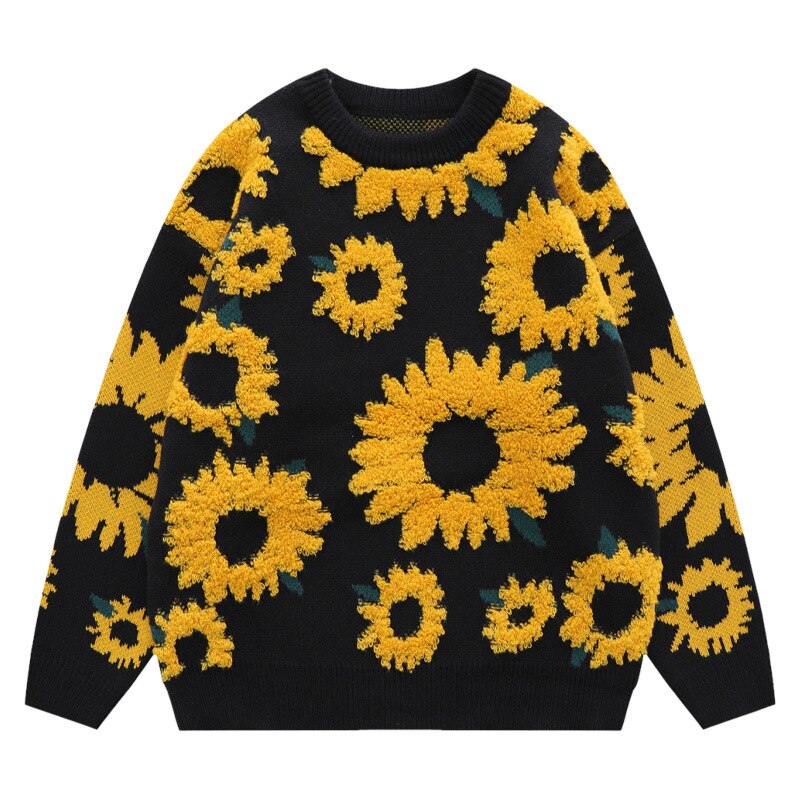 "Sunny Day" Unisex Men Women Streetwear Graphic Sweater Daulet Apparel