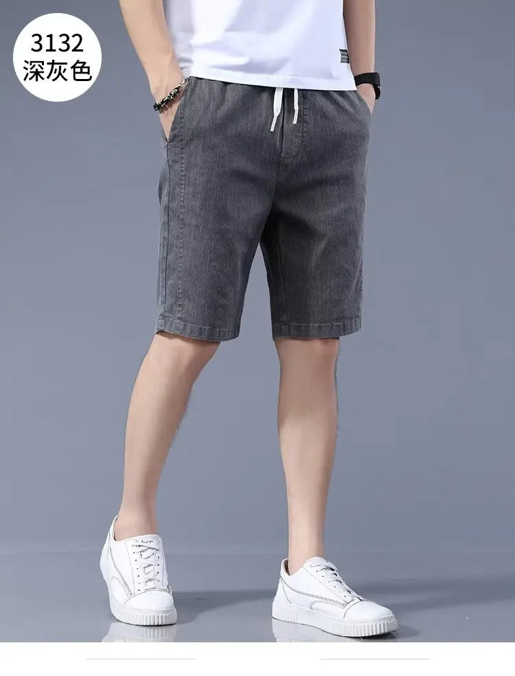 Men's Pants Shorts Thin Harajuku Casual Elastic Waist Sweatpants Male Short 2024 Summer Jogger Streetwear Breathable shorts Street King Limited
