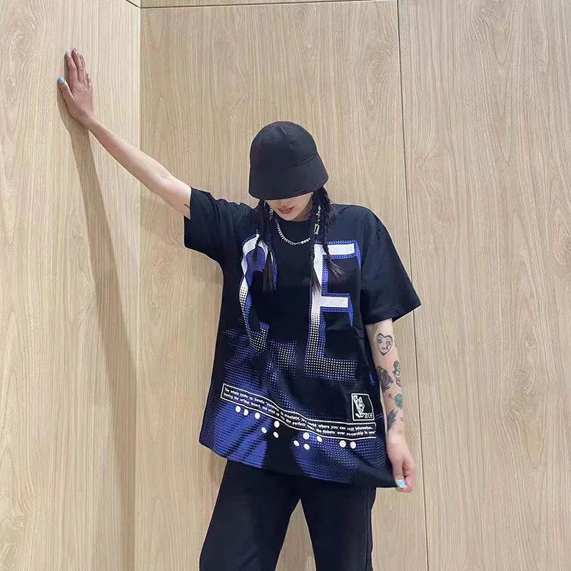 High Quality CAVEMPT Tops Tee Phantom Letter Printing Classic All-match Men Woman Loose O-Neck Summer C.E T Shirt Street King Limited