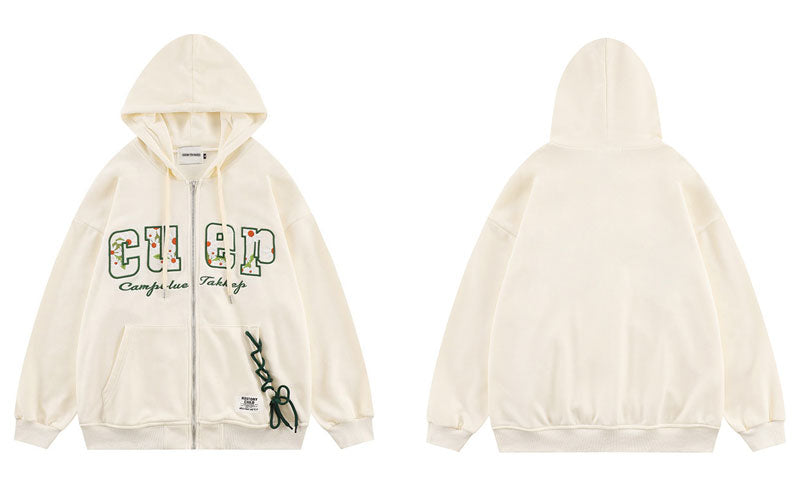 "Button Up" Unisex Men Women Streetwear Graphic Hoodie Daulet Apparel