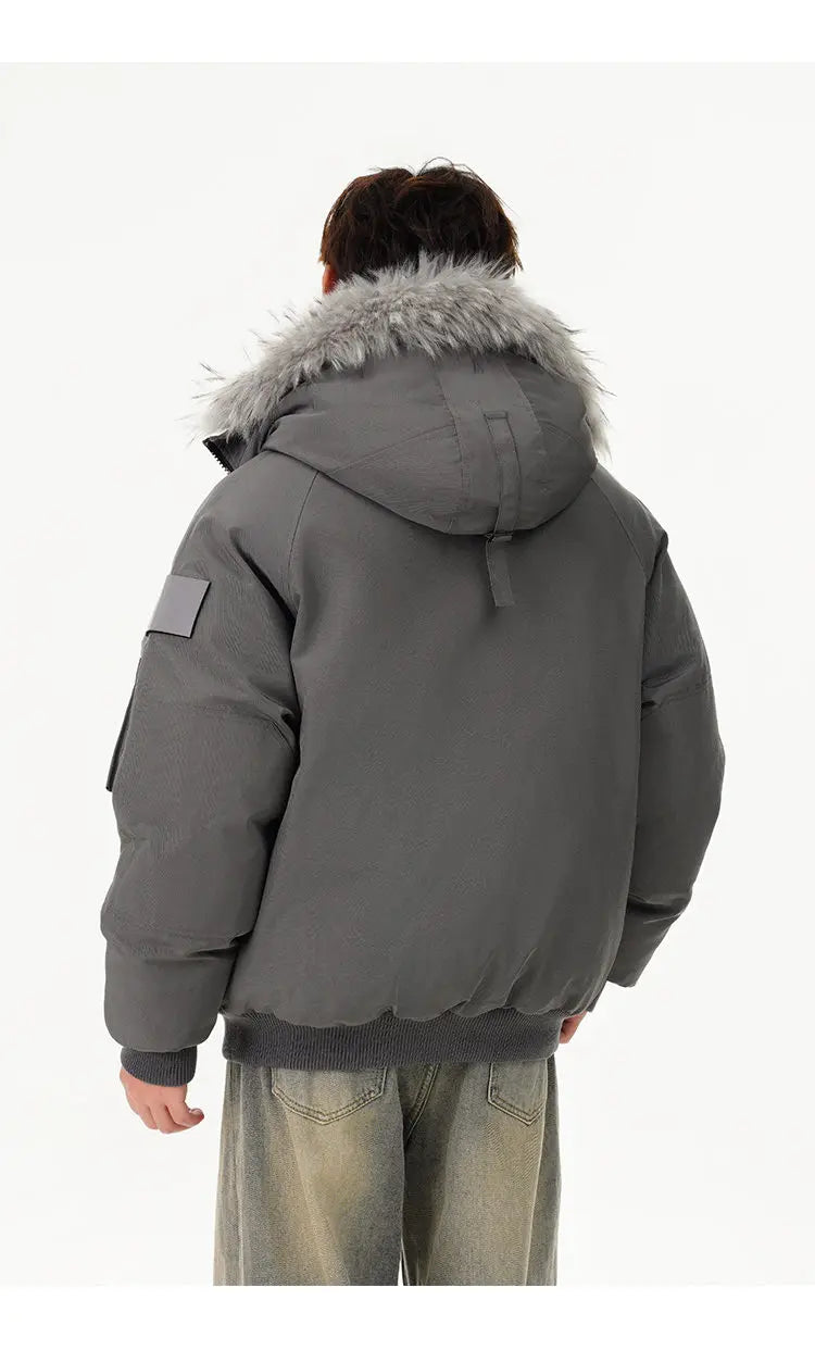 men winter streetwear loose casual fashion cotton padded hooded parkas bomber jacket women oversize thicken coat outerwear unique default style 975
