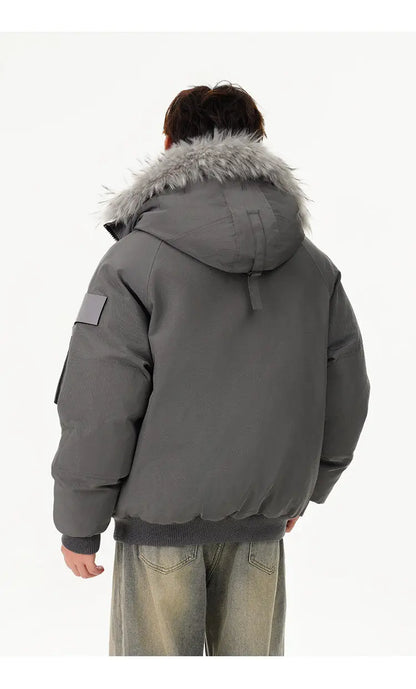 men winter streetwear loose casual fashion cotton padded hooded parkas bomber jacket women oversize thicken coat outerwear unique default style 975