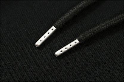 Undermycar 2024 Trendy Drawstring Logo Drawstring Pure Cotton Loose Fat Elastic Shorts Street King Limited