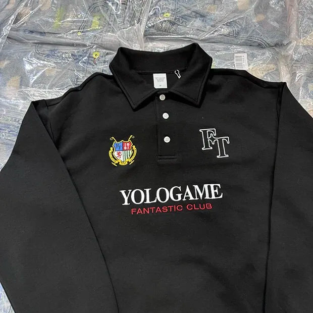 Polo shirt with lapel collar Street King Limited