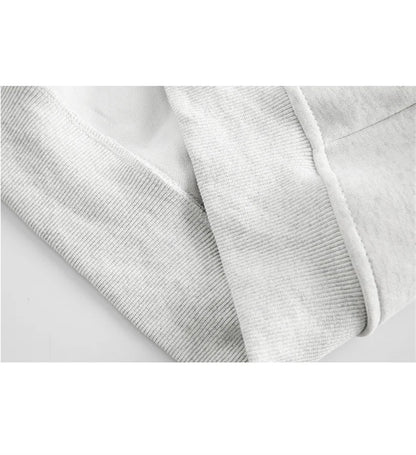 Autumn Oversized Zipper Hoodies For Men New Casual Hooded Cardigan Jackets Streetwear Patchwork Fleece Y2K Hoody Sweatshirts Street King Limited