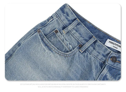 Destroy straight-leg wide jeans Street King Limited