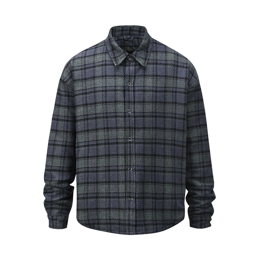 y2k streetwear vintage plaid winter padded cotton jacket for men and women lapel baggy casual ropa chaquetas hombre thick coat minimalist street pants