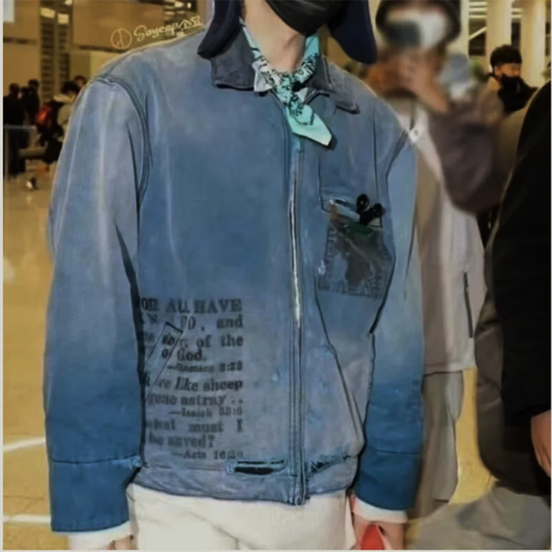 high street y2k lapel worn frayed cleanfit work jacket unisex washed casual chaquetas hombre ropa casual bomber coat oversized unique default style 486