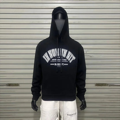 Black Rice White IH NOM UH NIT Hoodies Roses Masked Men Printing Loose Casual Lovers Men Woman Pullover Sweatshirts Street King Limited