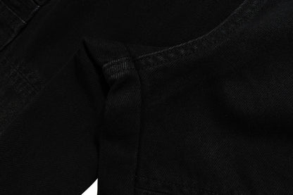 high street multi pocket washed black cargo pants for men wide leg baggy casual jeans oversized baggy denim trousers 2 unique cargo style 1126