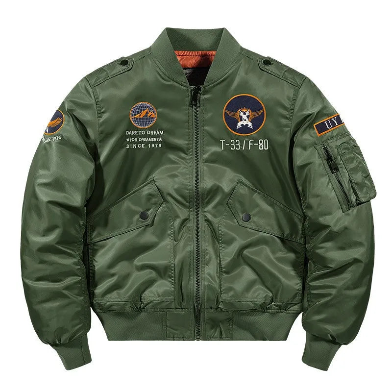 2023 hot bomber jacket mens air force ma 1 military baseball jacket plus size coat thick cargo jacket men clothing unique cargo style 5530
