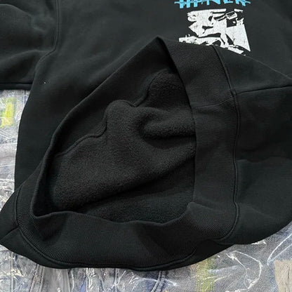 Printed fleece crack hoodie Street King Limited
