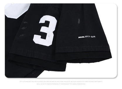 Embroidered patchwork shirt Street King Limited