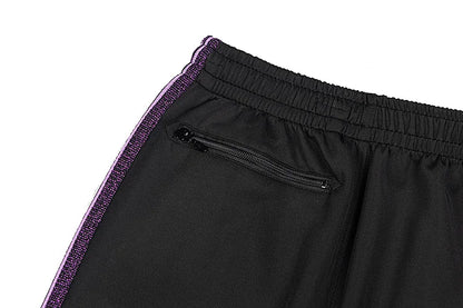 chaopai pattern embroidery loose casual pants side edge weaving straight leg pants men woman comfortable trousers unique default style 4672