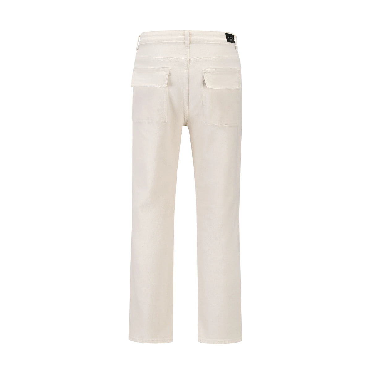 high street white color solid cleanfit casual jeans for men straight baggy pockets loose cargo pants y2k oversize denim trousers combat utility trousers