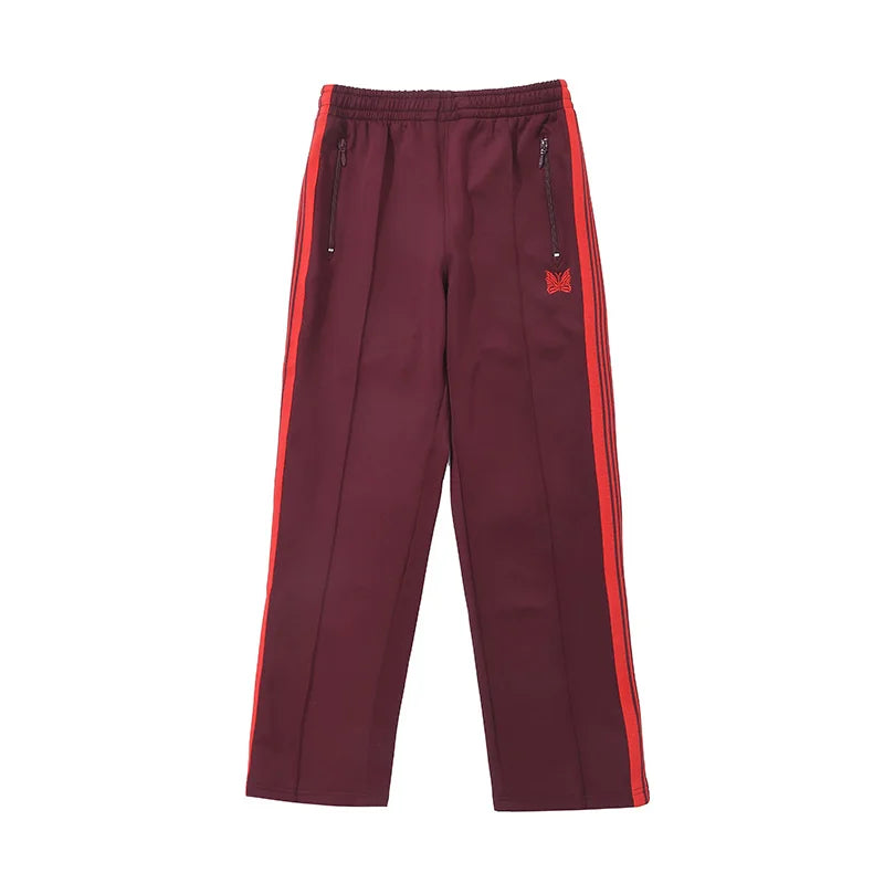 best quality embroidery logo new pants men woman side edge weaving stripe drawstring loose casual grey motion trousers unique default style 4915