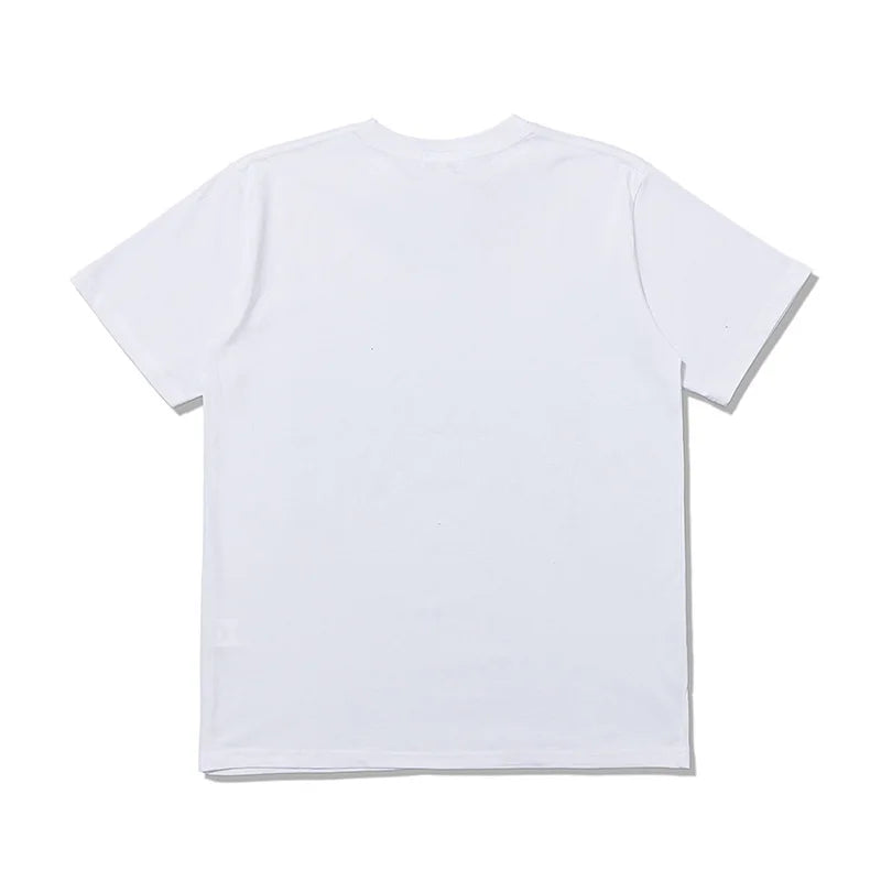 C.E T-shirts Men Woman Good Quality Cotton Casual Loose Vintage Abstract Face Printing Summer O-Neck CAVEMPT Top Tee Street King Limited