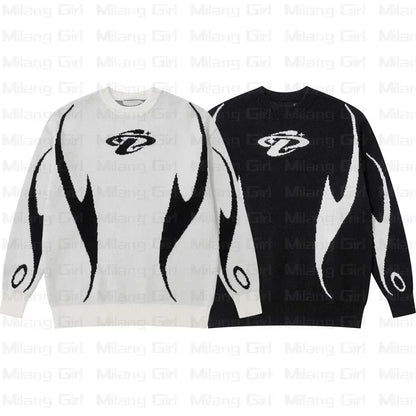 traf-2024 Women's Sweater zssiibo Official Website Autumn New y2k Fashion  Couple's Clothing Women's Clothing Sales Street King Limited