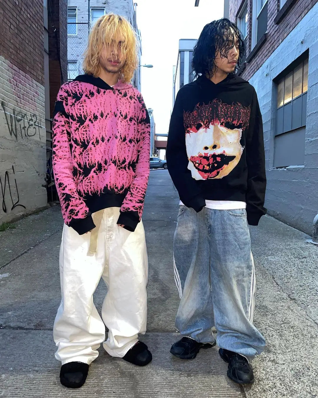 Harajuku Vintage Hoodie Oversized Goth Streetwear Tops Grunge Hoodies Women Couples 2024 Sweatshirt Gothic Y2k Clothes Street King Limited