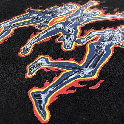 Rainbowtouches 2022 Summer Half-Sleeve T-Shirt Unisex High Street Vintage Graphic T Shirts Loose Casual Street Fashion Hip Hop Street King Limited