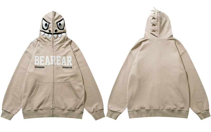 "Cover Up" Unisex Men Women Streetwear Graphic Hoodie Daulet Apparel