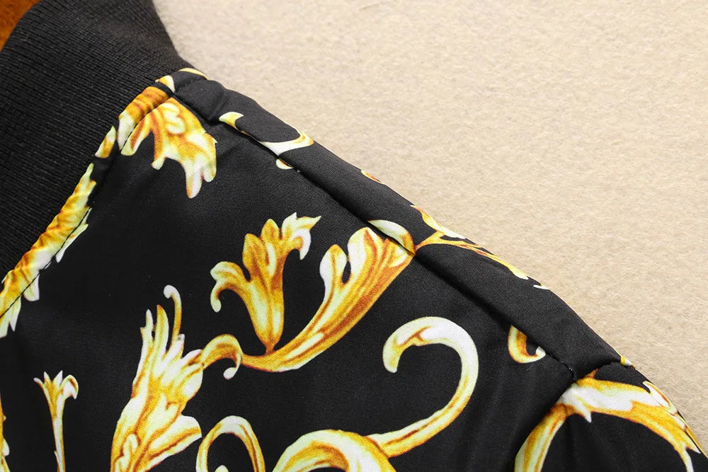new 2023 luxurious gentleman men 3d flowers heavy baseball coats jackets abstract digital coat warm 431 unique default style 1444