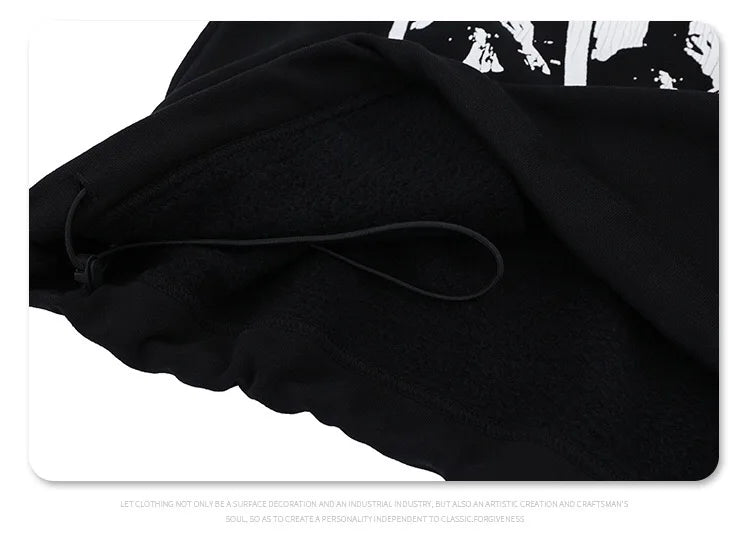 24AW printed hoodie Street King Limited