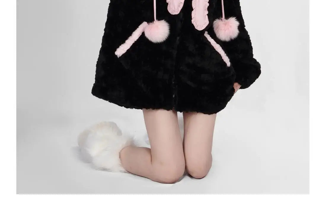 Harajuku Sweet Thicknecked Bow College Coat Woman Zip Up Hoodie Sailor Suit Plush Hoodies Women 2023 Streetwear Goth Y2k Clothes Street King Limited