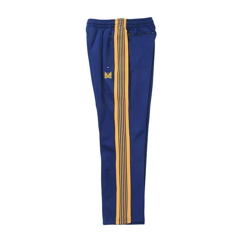 best quality embroidery logo new pants men woman side edge weaving stripe drawstring loose casual grey motion trousers unique default style 4934