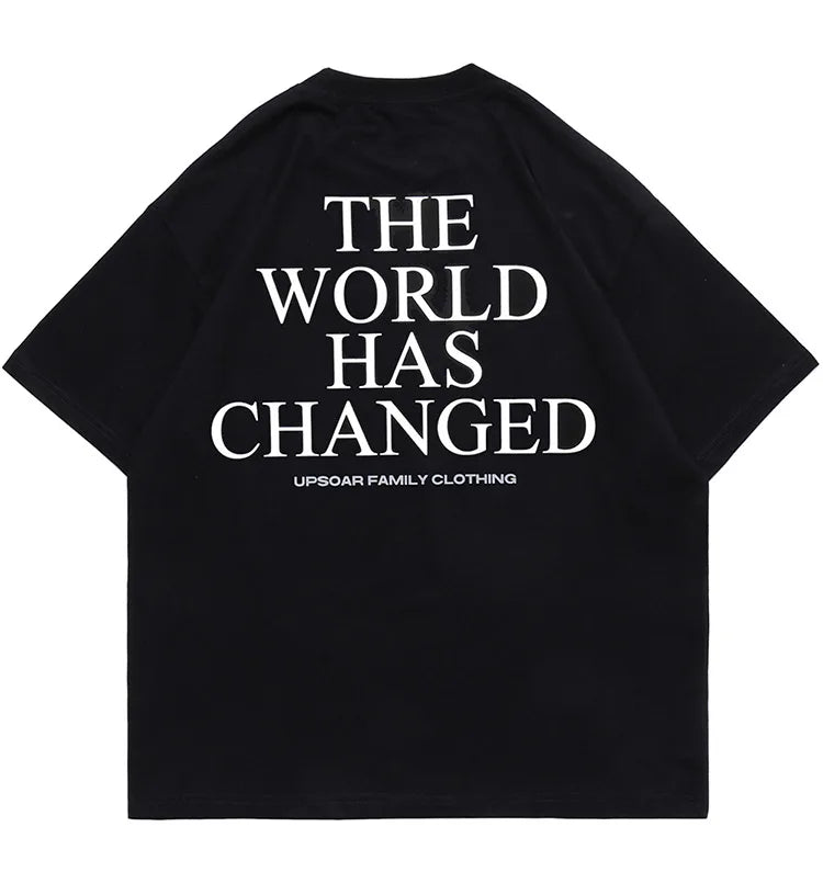Aolamegs Men Horror Hand Earth Printed T-shirt Summer Gothic Hip Hop Style Tee Tops Cotton Oversized Short Sleeve Men's Clothing Street King Limited