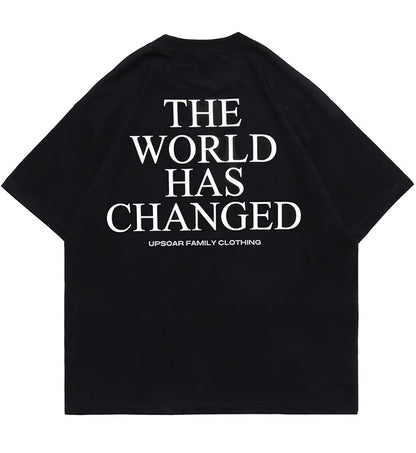 Aolamegs Men Horror Hand Earth Printed T-shirt Summer Gothic Hip Hop Style Tee Tops Cotton Oversized Short Sleeve Men's Clothing Street King Limited