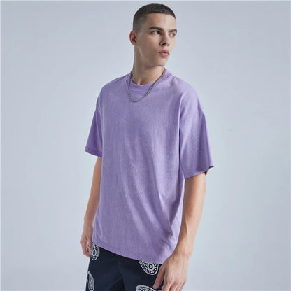 Rainbowtouches 2022 New T-Shirt Mens Tie Dye T-Shirts Cotton High Street Fashion Women Cyber Celebrity Couple T-Shirt Unisex Top Street King Limited