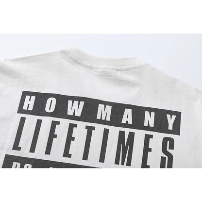 New SAINT T Shirt Letter Printing Summer Good Quality Men Woman Loose Casual Versatile Lovers Vintage Tops Tee Street King Limited
