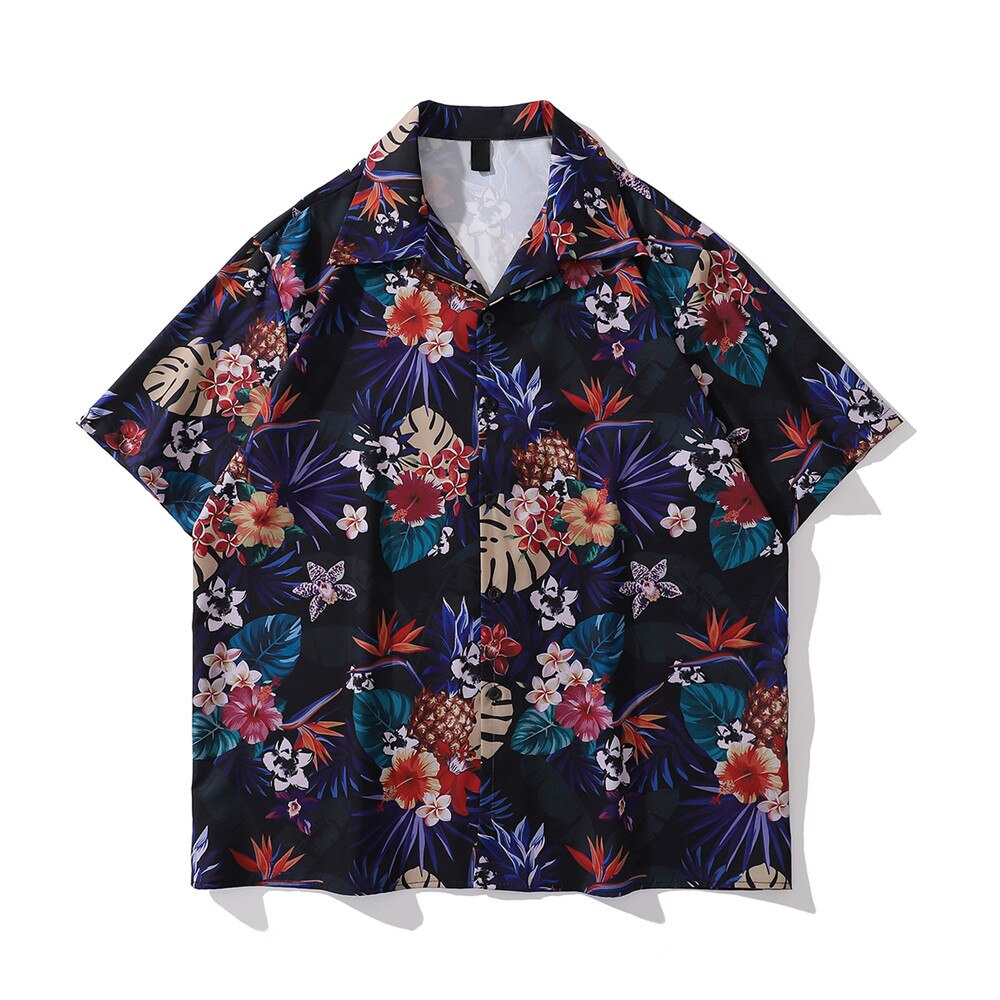 "Purple Summer" Unisex Men Women Streetwear Graphic Shirt Daulet Apparel