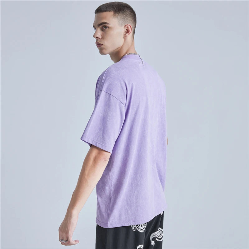 Rainbowtouches 2022 New T-Shirt Mens Tie Dye T-Shirts Cotton High Street Fashion Women Cyber Celebrity Couple T-Shirt Unisex Top Street King Limited