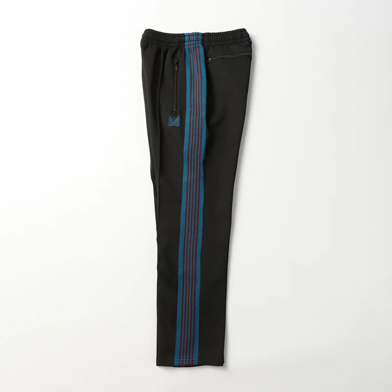 blue pattern embroidery casual motion pants men woman fashion street side edge weaving straight cylinder trousers unique default style 4584