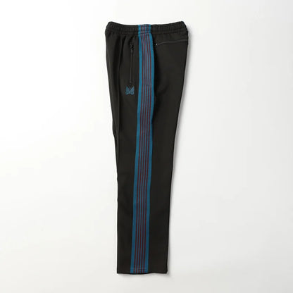 blue pattern embroidery casual motion pants men woman fashion street side edge weaving straight cylinder trousers unique default style 4584