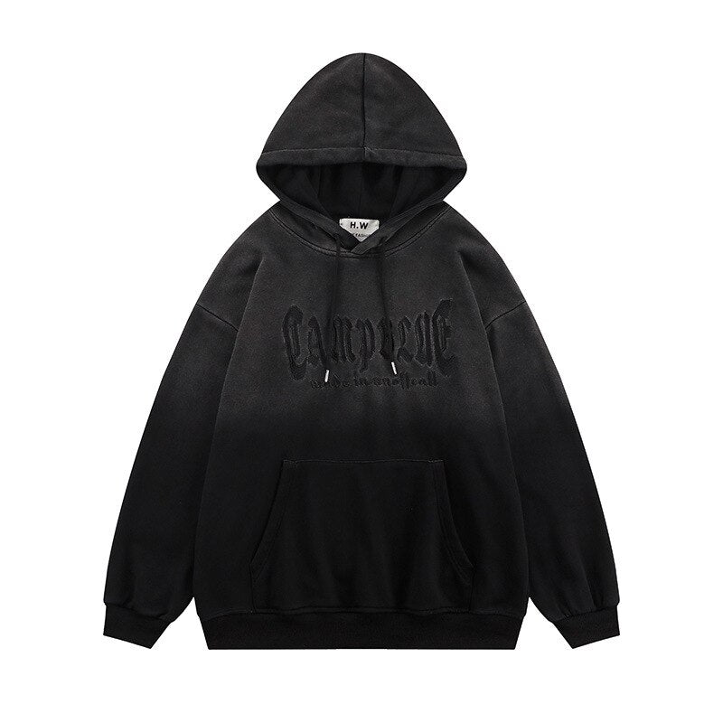 "Camp Fire" Unisex Men Women Streetwear Graphic Hoodie Daulet Apparel