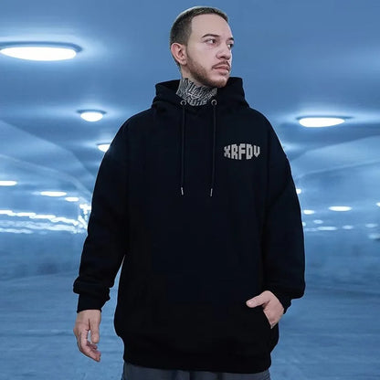 Funny Pixel Figure Graphic Hoodies For Men Autumn Y2K Streetwear Pullovers Hooded Sweatshirts Hombre Harajuku Hip Hop Hoody Street King Limited