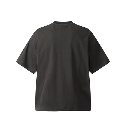 Saint T-shirts New Vintage Wash Letter Printing Chaopai High Street Men Woman Loose Casual Short Sleeve Top Tee Street King Limited