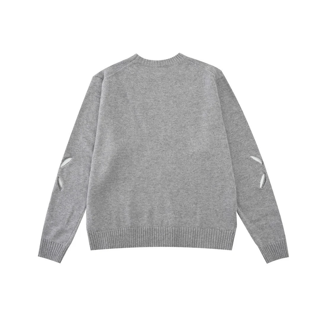New Men Luxury Cooke The End Signature Slashed Gentleman Classic Cotton Knit Casual Sweaters Pullover Jumper High Drake #708 Street King Limited