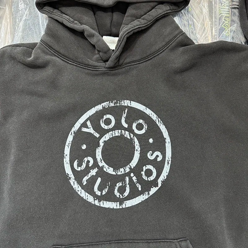 Fleece cotton blend hoodie Street King Limited