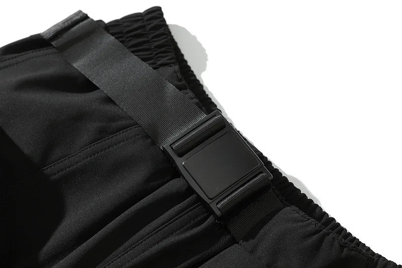 high new luxury men 2023 under my car zip up comfortable nylon workwear parkour tactical function casual pants sports cargo 484 unique cargo style 1049