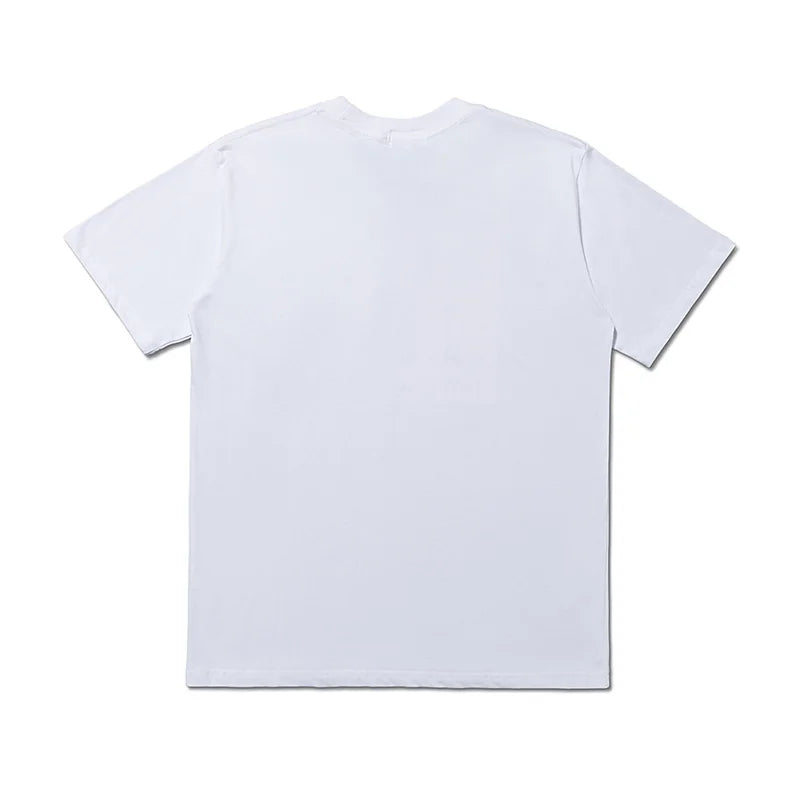 C.E T-shirts Men Woman Good Quality Cotton Casual Loose Vintage Abstract Face Printing Summer O-Neck CAVEMPT Top Tee Street King Limited