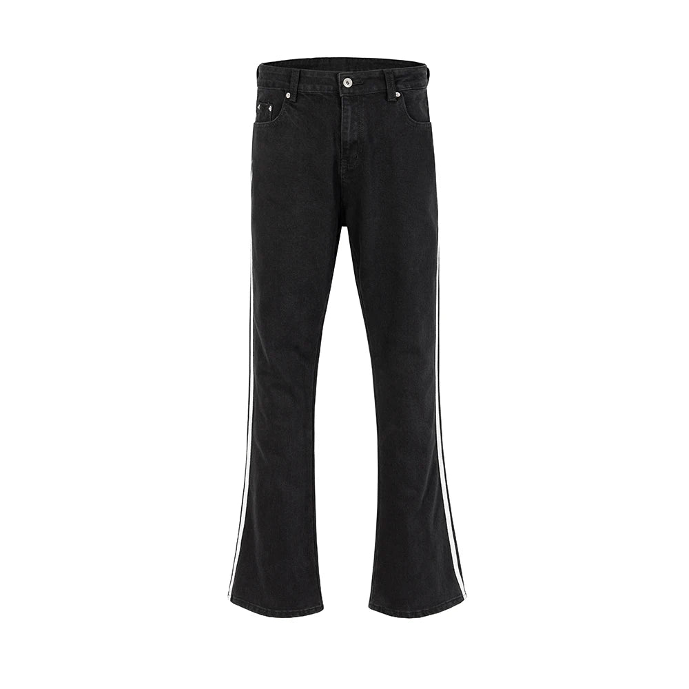 2023 new straw tassel design ripped hole loose denim trousers mens streetwear straight y2k pantalones hombre baggy jeans unique jeans style 659