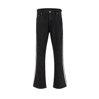 2023 new straw tassel design ripped hole loose denim trousers mens streetwear straight y2k pantalones hombre baggy jeans unique jeans style 659