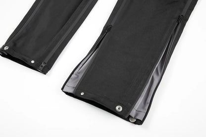 y2k functional double zipper nylon vibe casual track pants for men straight ropa hombre baggy cargos patchwork loose trousers unique cargo style 2507