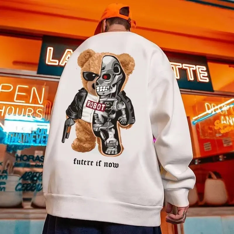 Spring Autumn Long Sleeve Men's Hoodie Fashion Streetwear Printing Pullover Men Casual Men Clothing Harajuku Sweatshirts Men Street King Limited