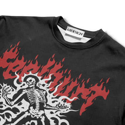 New spider Print graphic t shirts 2023 pro choice American y2k tops high quality cotton oversized t shirt harajuku men clothing Street King Limited